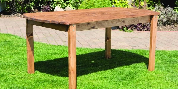 Six Seater Rectangular Table