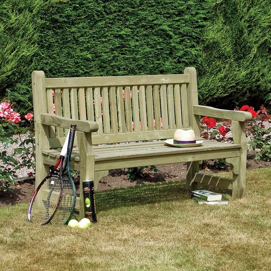 Three Seater Softwood Garden Bench