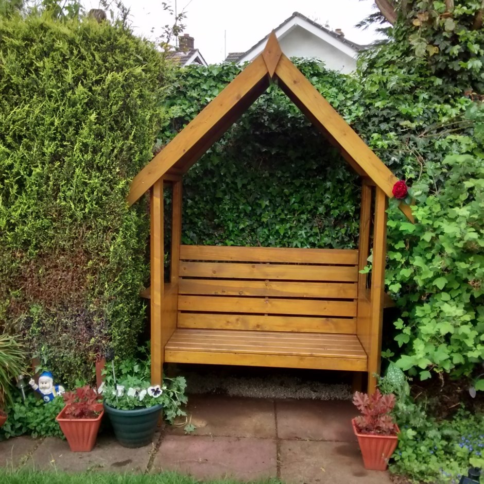 Blossom Arbour with Seat 4ft x 2ft (123cm x 65cm)