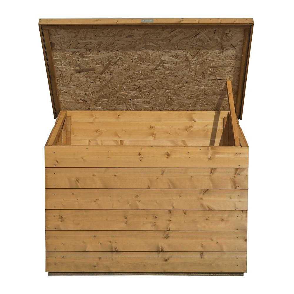4ft x 2ft Shiplap Timber Patio Chest by Rowlinson