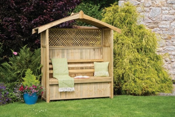 Hampshire Arbour With Storage Box