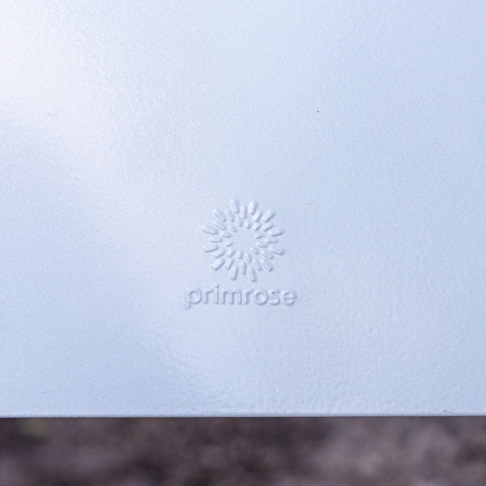 Silver Zinc Trough Planter