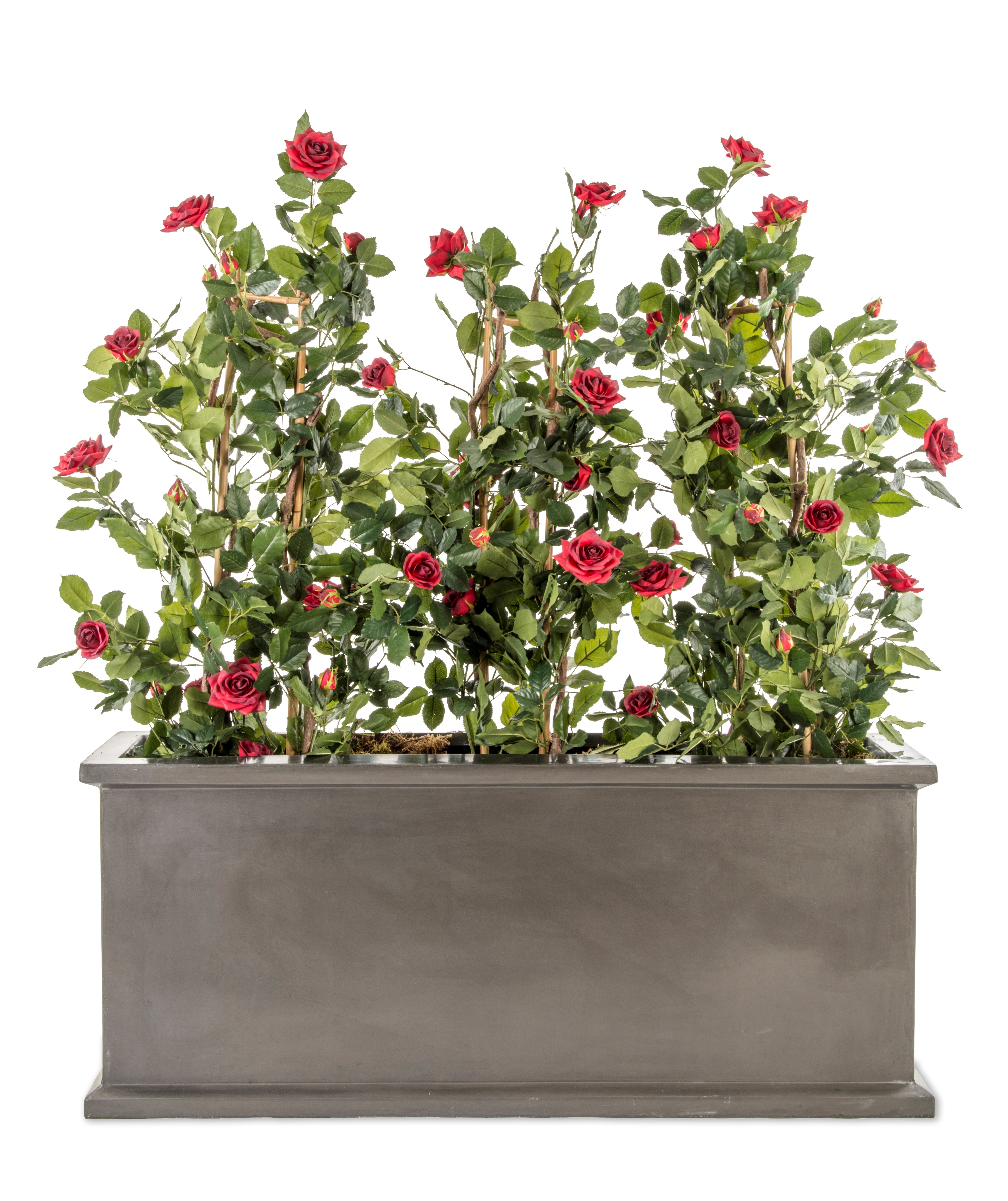 Grosvenor Faux Lead Cube Planter