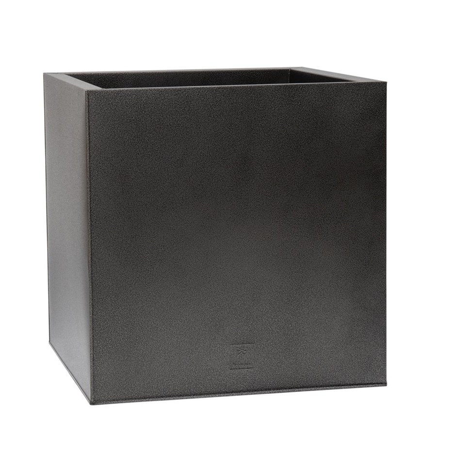 Silver Zinc Square Planter