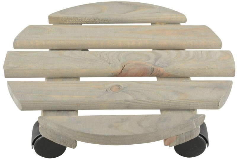 12in Large Round Plant Trolley