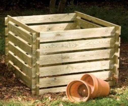Wooden Compost Bin
