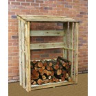 1.5m (4ft 11in) Wooden Log Store by Zest 4 Leisure®
