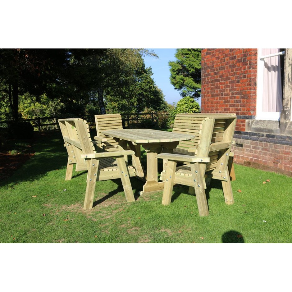Ergo Round Dining Table Set