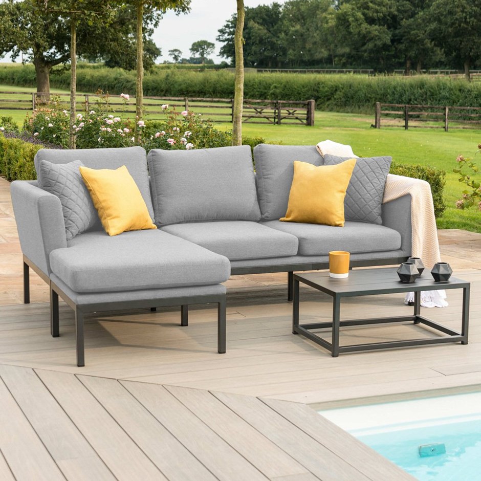 Pulse Outdoor Fabric Chaise Sofa Set