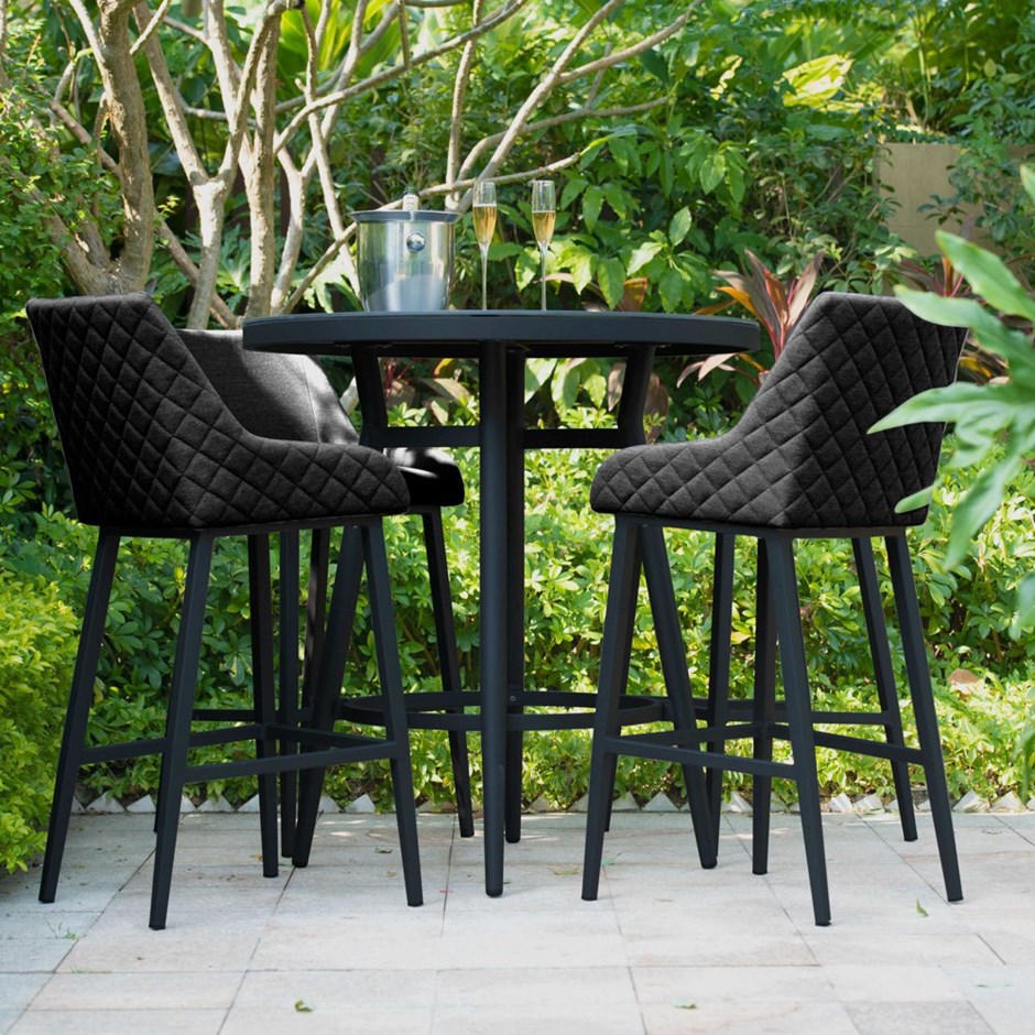 Regal Outdoor Fabric Round Bar Set