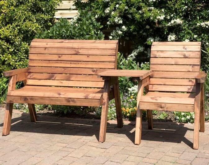 Three Seater Companion Set Straight