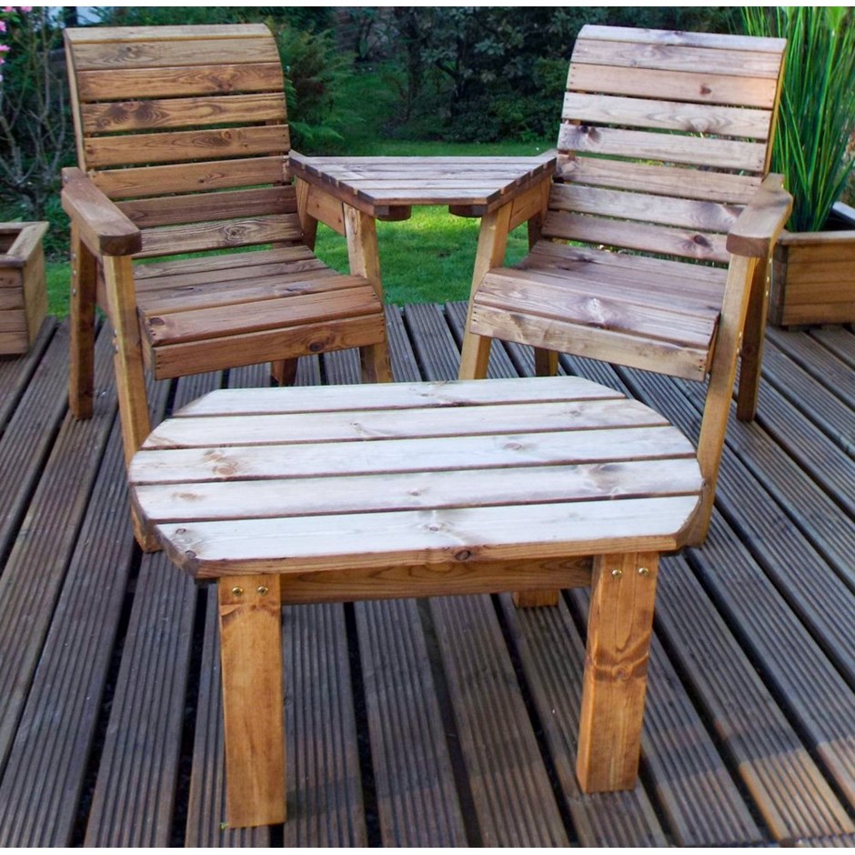 Twin Companion Set Angled & Coffee Table