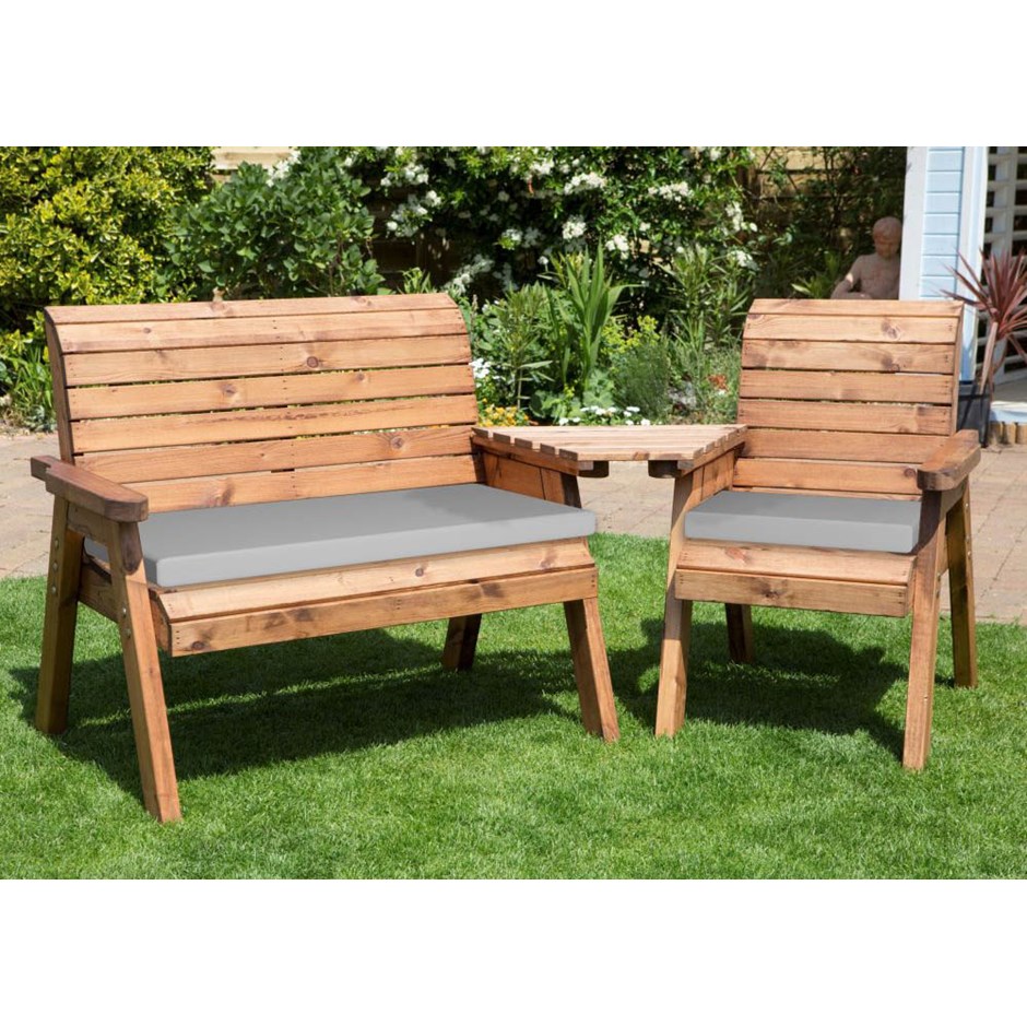 Three Seater Companion Set Angled