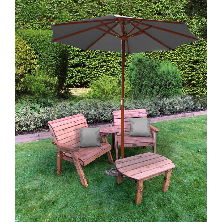 Grand Twin Set Angled & Coffee Table