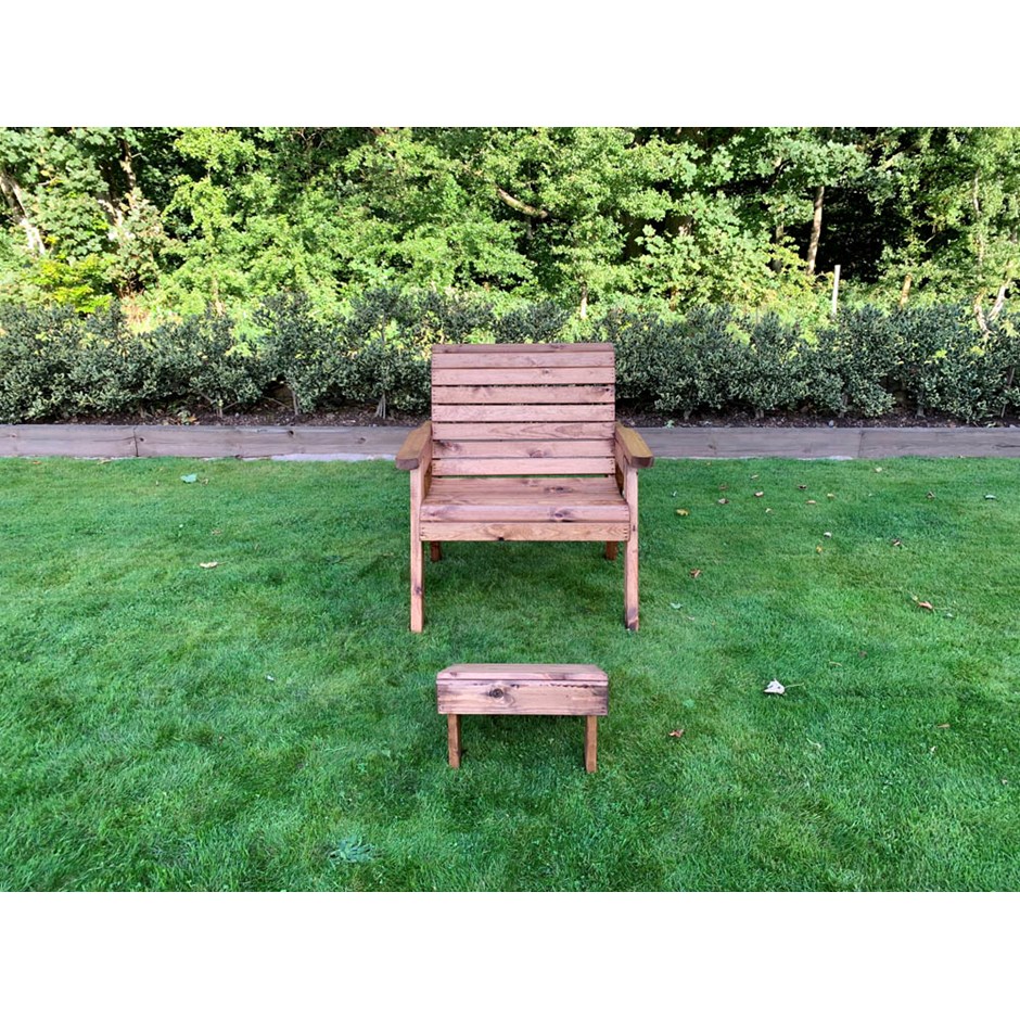 Grand Chair Rocker With Footstool