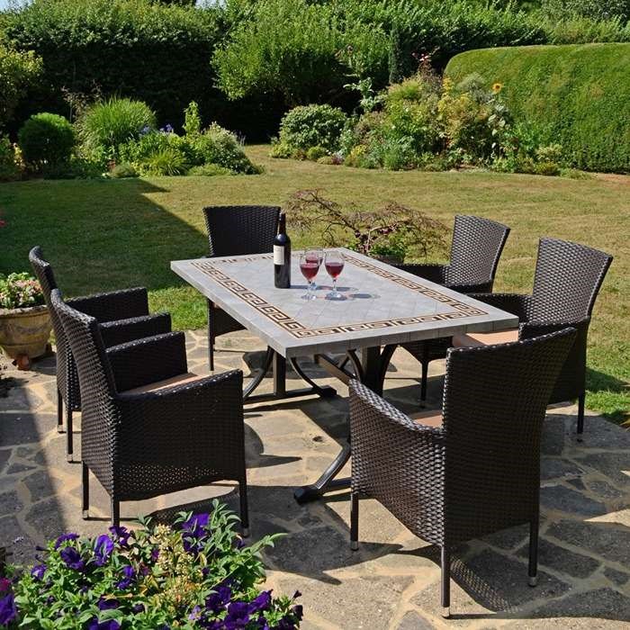 Burlington Dining Table With Stockholm Chairs Set