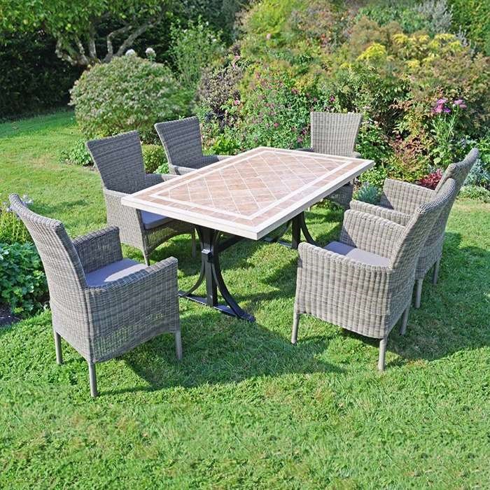 Hampton Dining Table With Dorchester Chairs Set