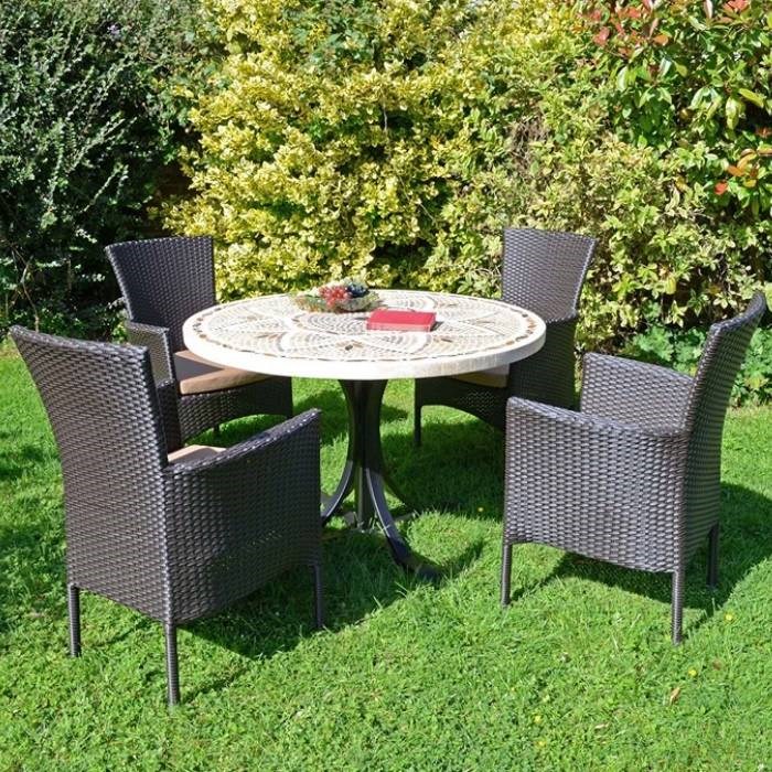 Montpellier Dining Table With Stockholm Chairs Set