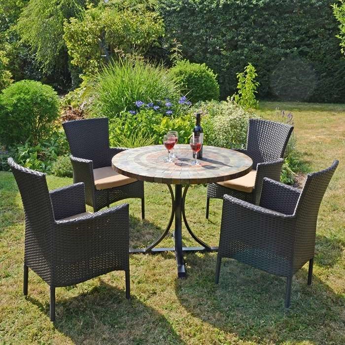 Monterey Dining Table With Stockholm Chairs Set