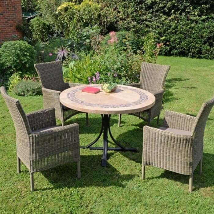 Vermont Dining Table With Dorchester Chairs Set