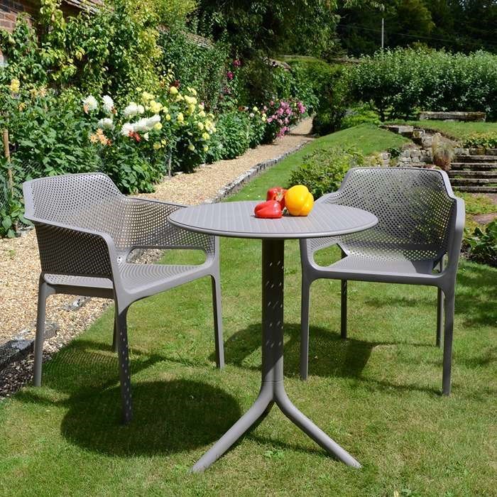 Step Table With Net Chair Set