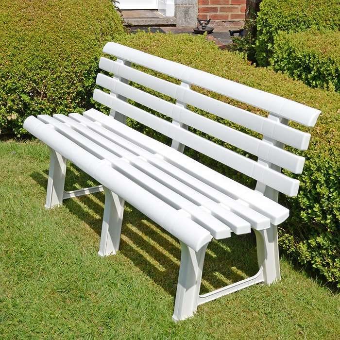 Brindisi Bench White