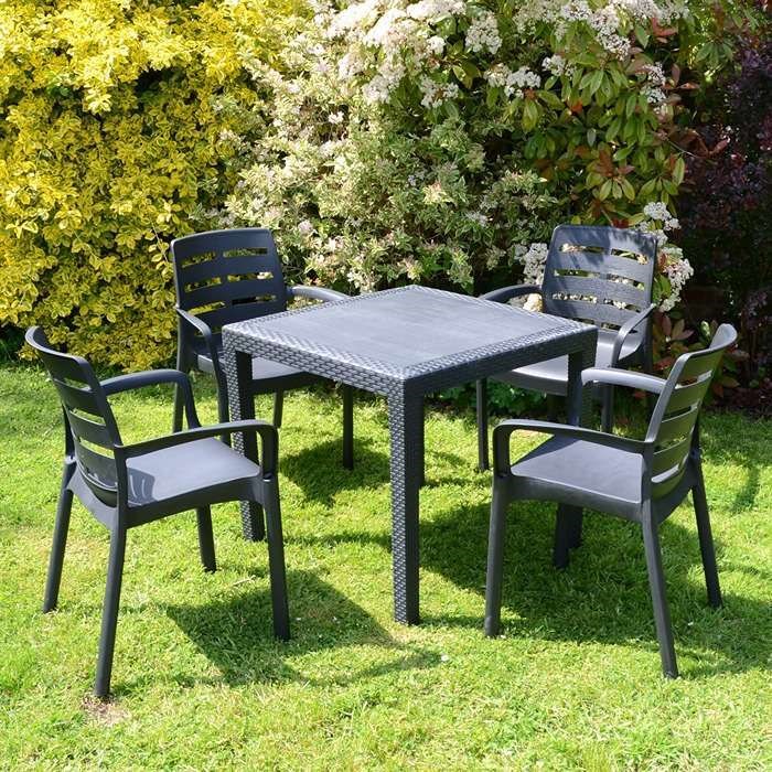 Salemo Dining Table With Siena Chairs Set
