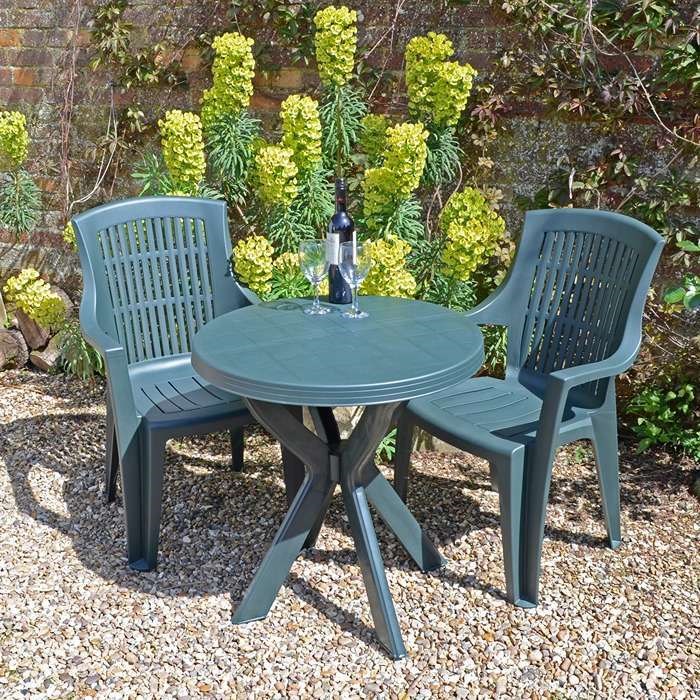 Tivoli Bistro Table With Parma Chair Set