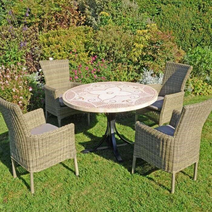 Provence Dining Table With Dorchester Chairs Set