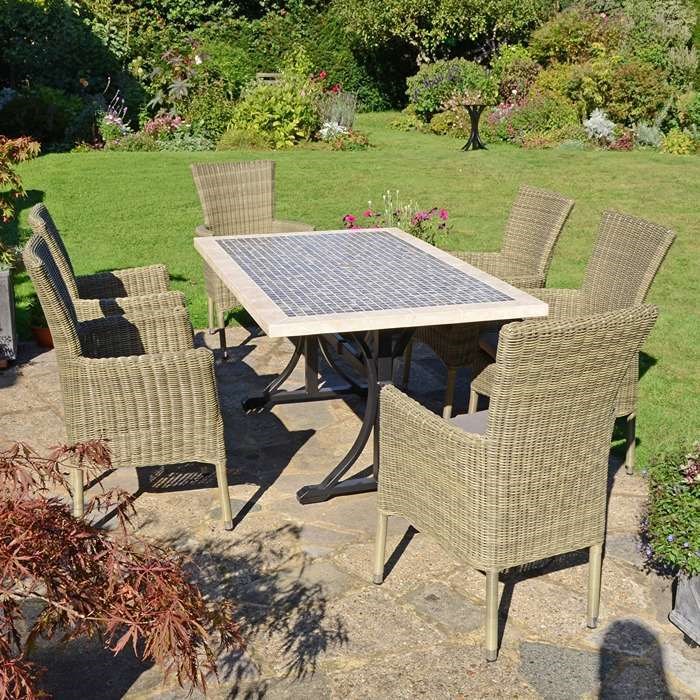Wilmington Dining Table With Dorchester Chairs Set