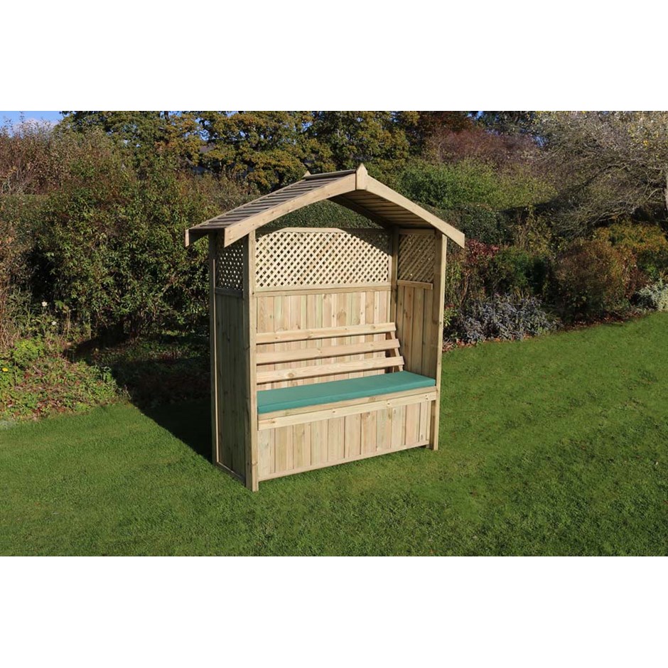 Hampshire Arbour With Storage Box & Pad