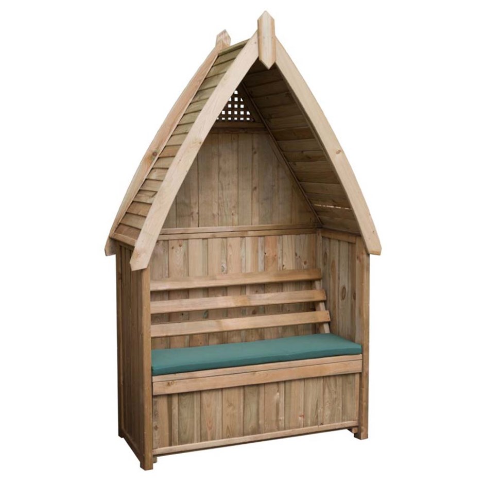 Cheltenham Arbour With Storage Box & Pad