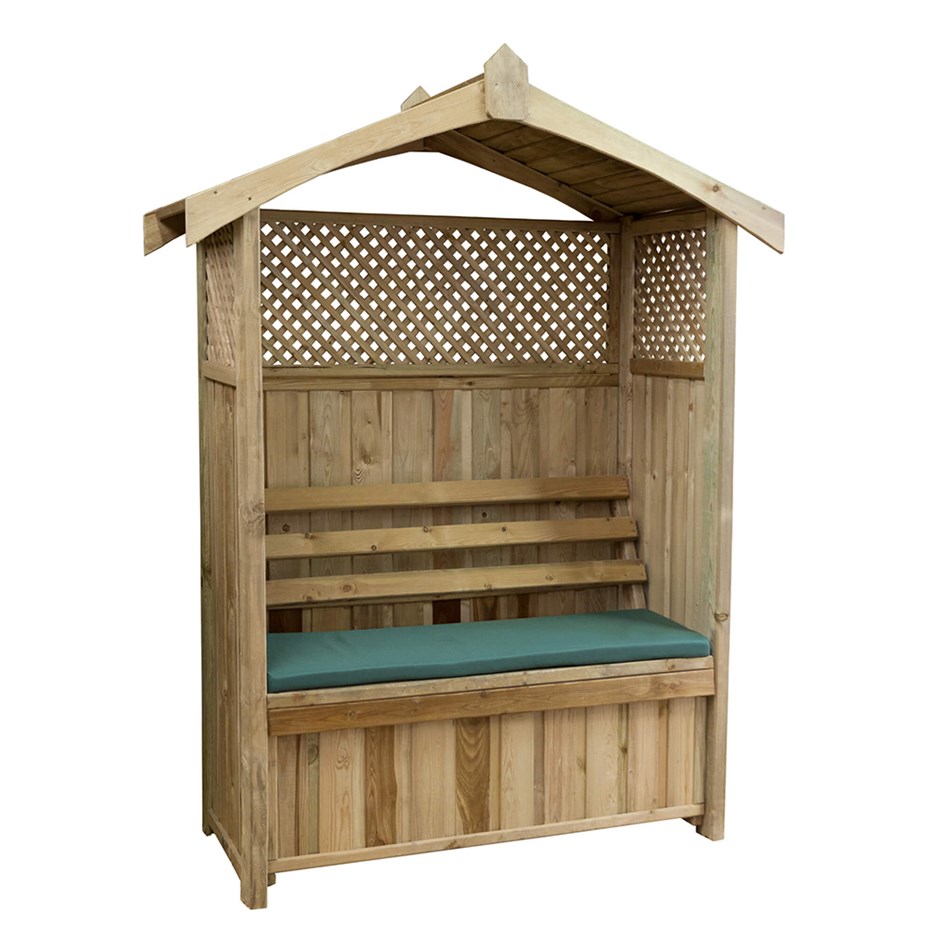 Dorset Arbour With Storage Box & Pad