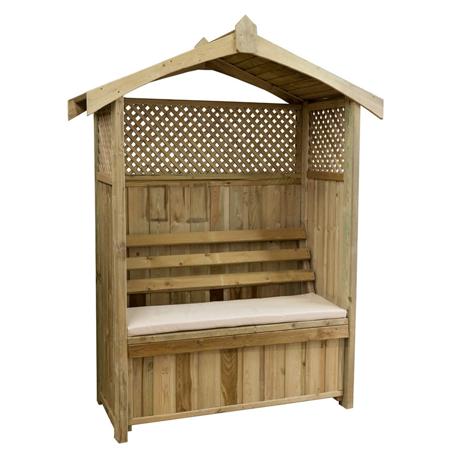 Dorset Arbour With Storage Box & Pad