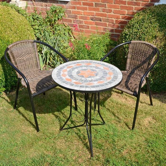 Nova Bistro Table With San Remo Chair Set