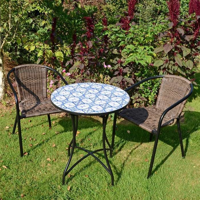 Nassau Bistro Table With San Remo Chair Set