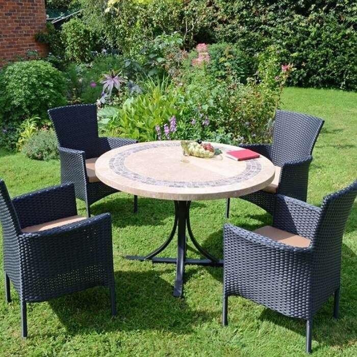 Vermont Dining Table With Stockholm Chairs Set