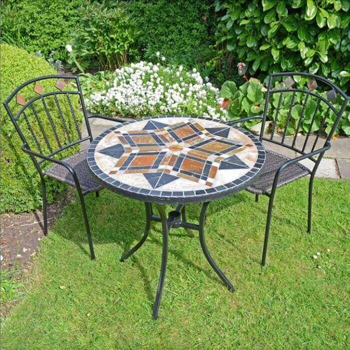 Darwin Bistro Table With Malaga Chair Set