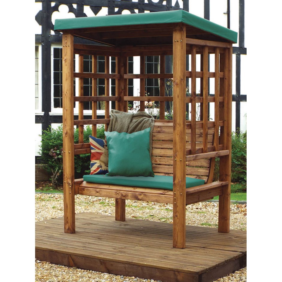 Bramham Two Seat Arbour Green