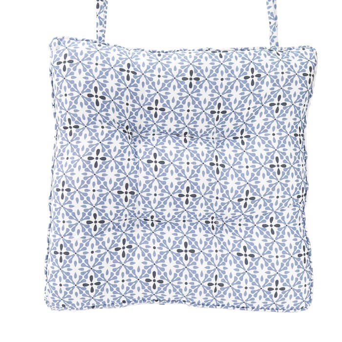 Geometric Box Seat Cushions