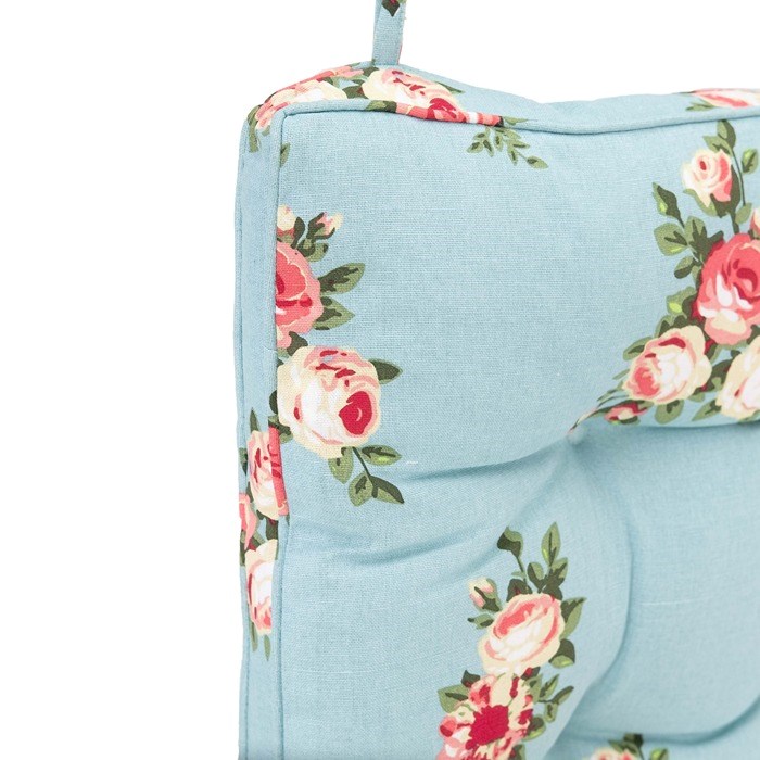 Floral Box Seat Cushions