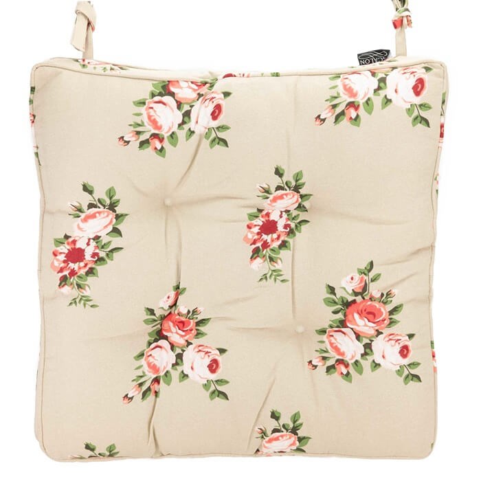 Vintage Rose Box Seat Pad