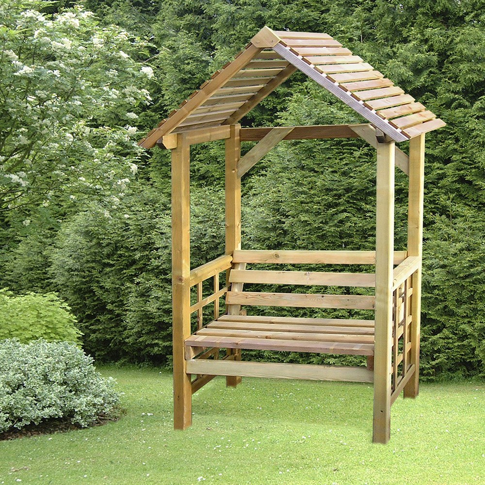 Pantheon Athena Fixed Seat Arbour