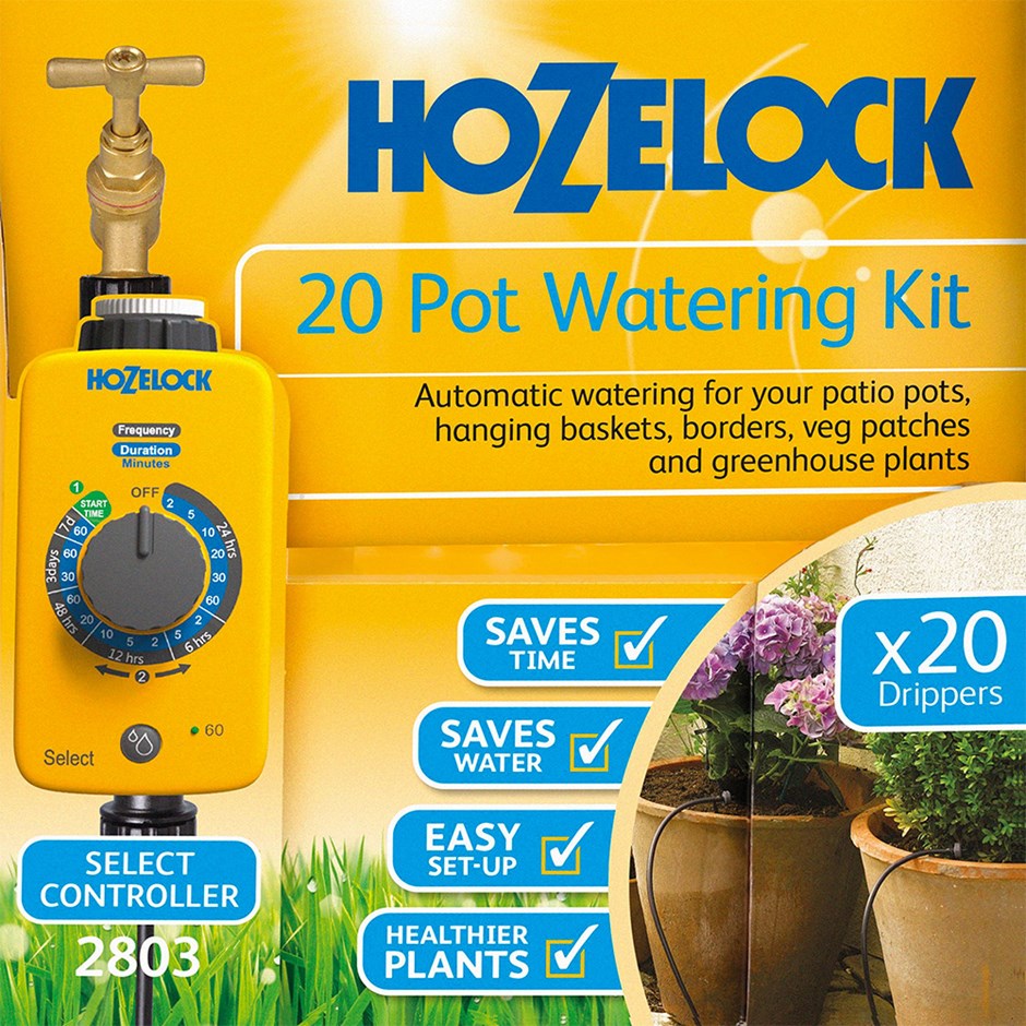 Hozelock Irrigation 20 Pot Automatic Watering Kit