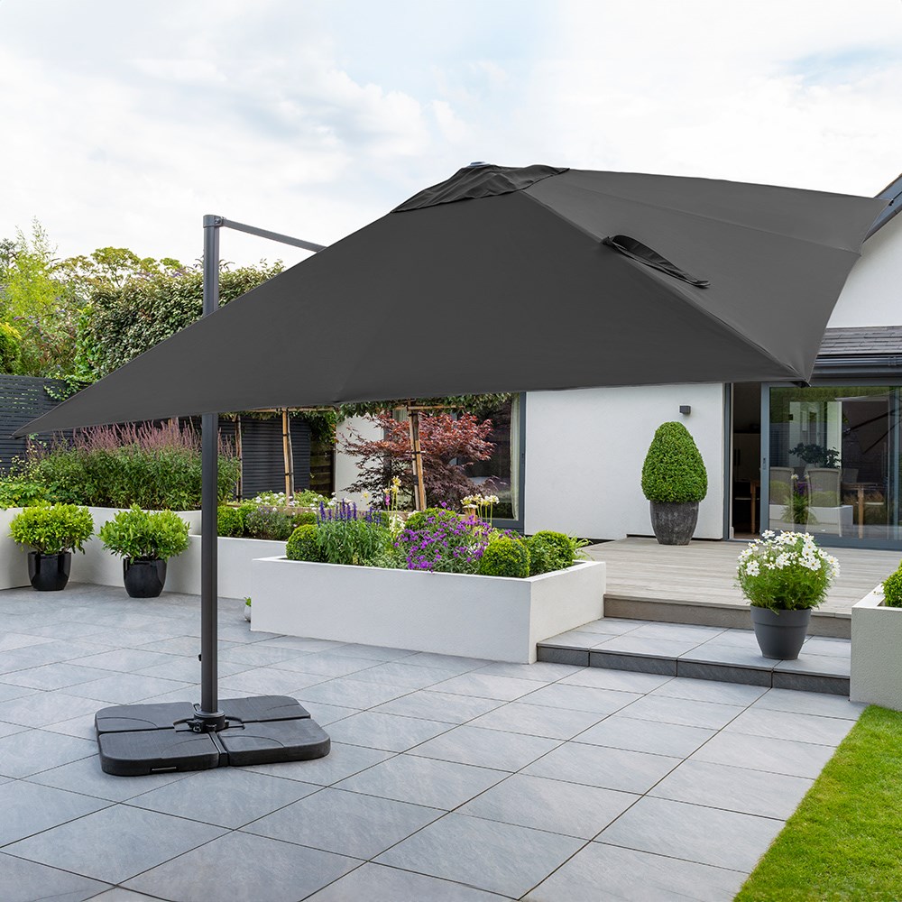 Royce Executive 3m Square Cantilever Parasol