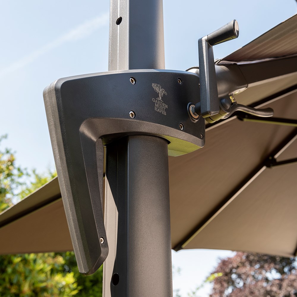 Royce Executive 3m Square Cantilever Parasol