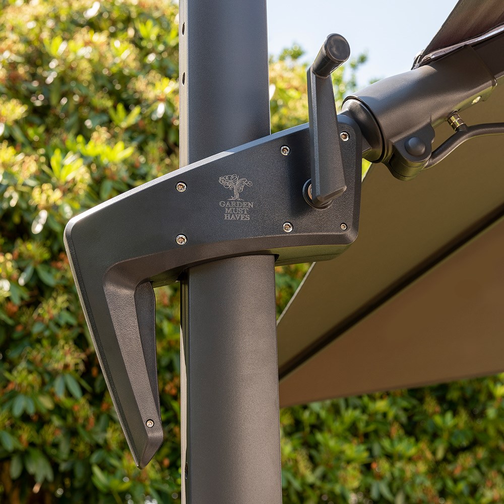 Royce Executive 3m Square Cantilever Parasol