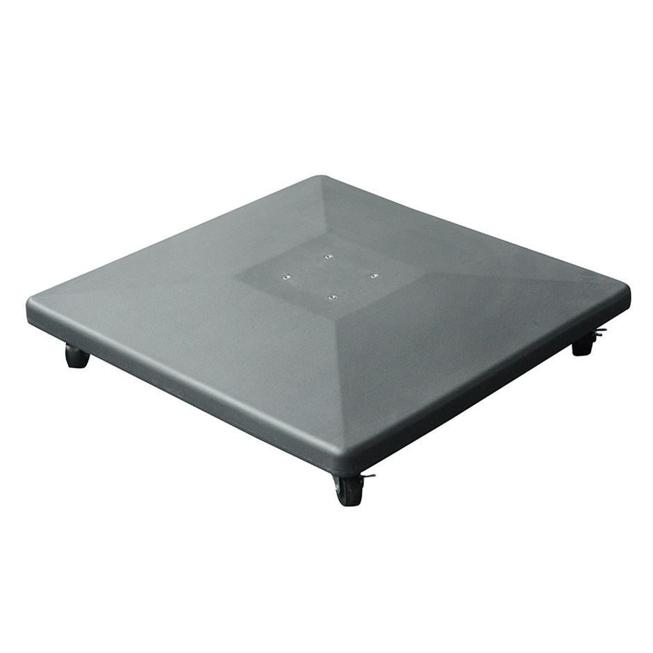 Royce 70kg Plastic Covered Concrete Square Base With Wheels