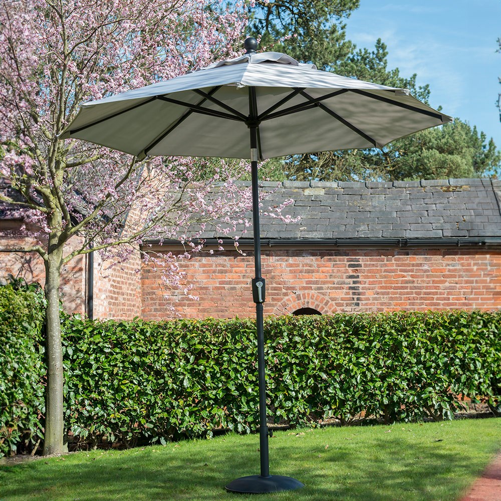 Elizabeth 2.2m Round Crank & Tilt Parasol