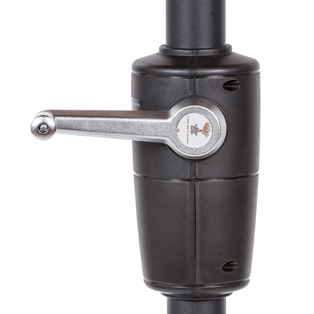 Elizabeth 2.2m Round Crank & Tilt Parasol